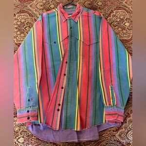 Vintage Wrangler Brushpopper Shirt